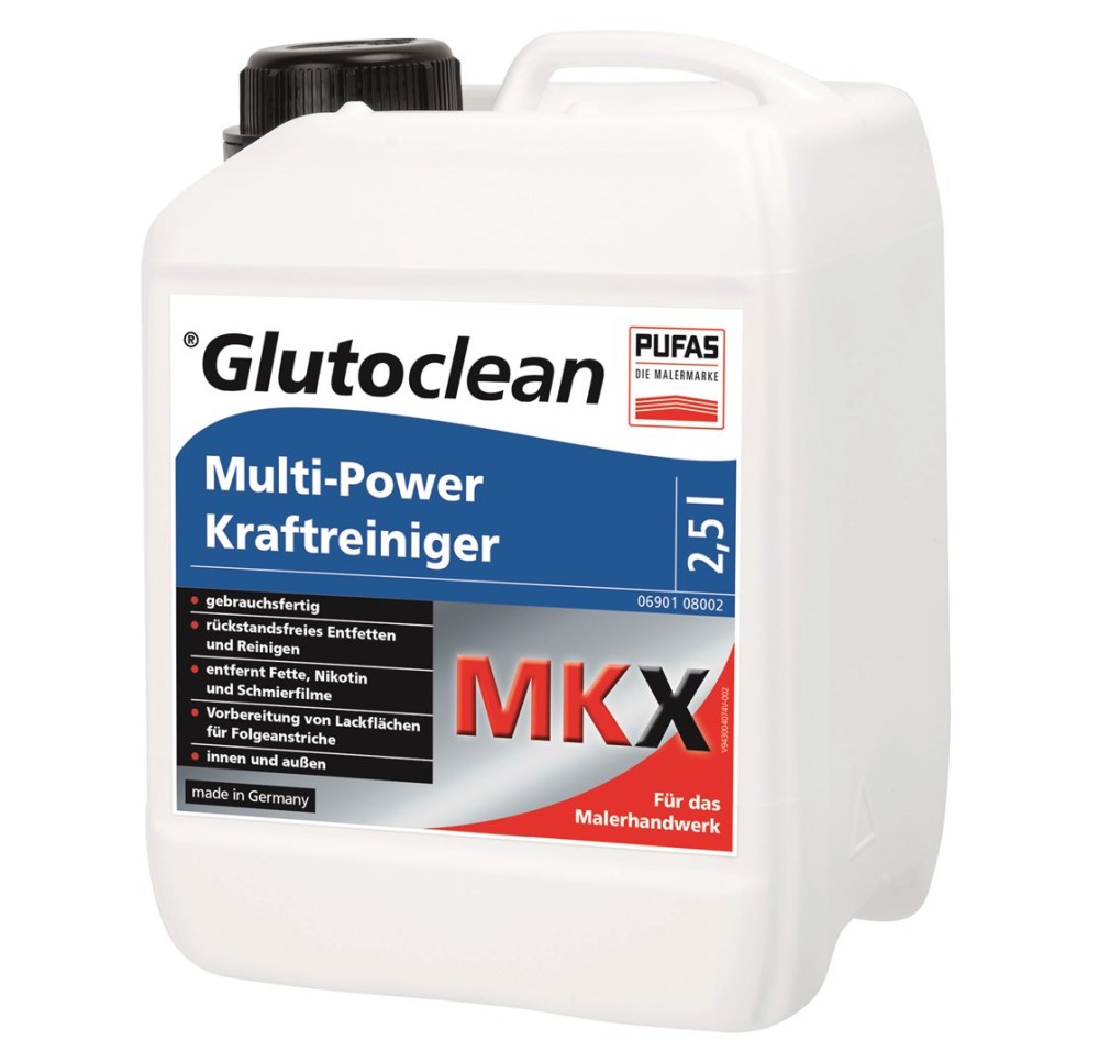 GLUTOCLEAN Nettoyant surpuissant MKX 2.5 lt