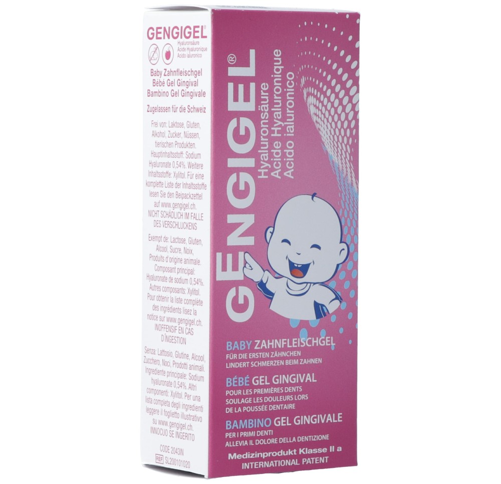 GENGIGEL Baby Gel Premières dents tb 20 ml GENGIGEL Baby Gel Premières dents tb 20 ml