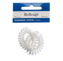BELLEAGE élastique à cheveux twister