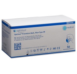 PROMEDICAL masque hygiène typ IIR bleu n st 50 pce