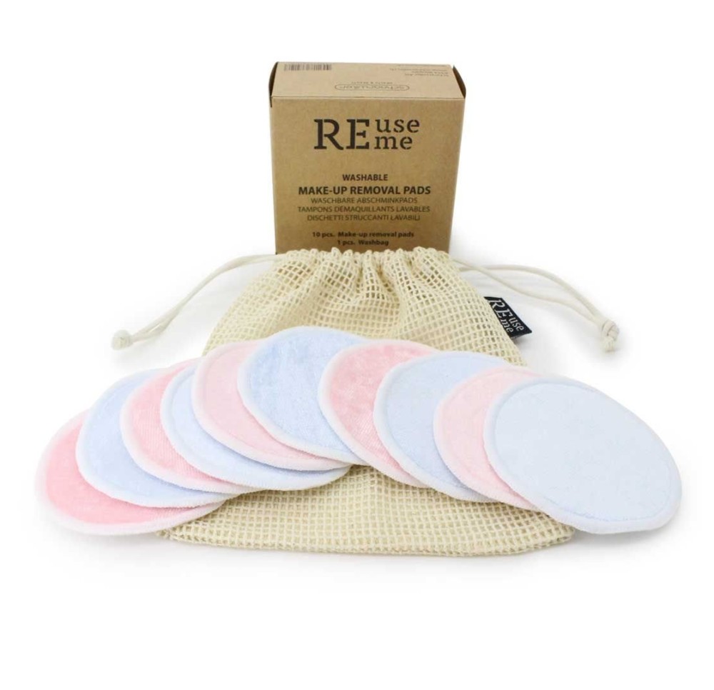 REUSEME tampons démaquillants en bambou 10 pce