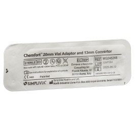 CHEMFORT Vial adaptateur 20mm convert 13mm 50 pce