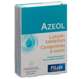 AZEOL cpr sucer goût menthe 30 pce