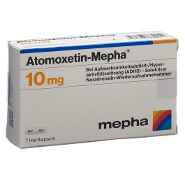 ATOMOXETIN Mepha caps 10 mg 7 pce