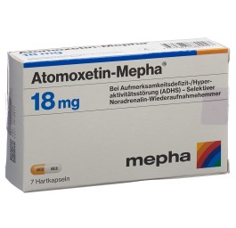 ATOMOXETIN Mepha caps 18 mg 7 pce