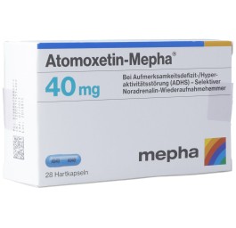 ATOMOXETIN Mepha caps 40 mg 28 pce