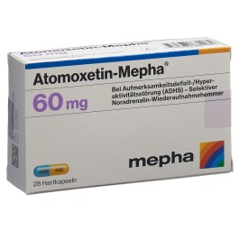 ATOMOXETIN Mepha caps 60 mg 28 pce