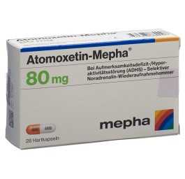 ATOMOXETIN Mepha caps 80 mg 28 pce