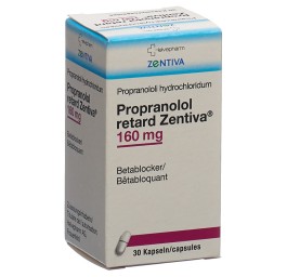 PROPRANOLOL retard Zentiva caps ret 160 mg 30 pce