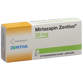 MIRTAZAPIN Zentiva cpr pell 30 mg 10 pce