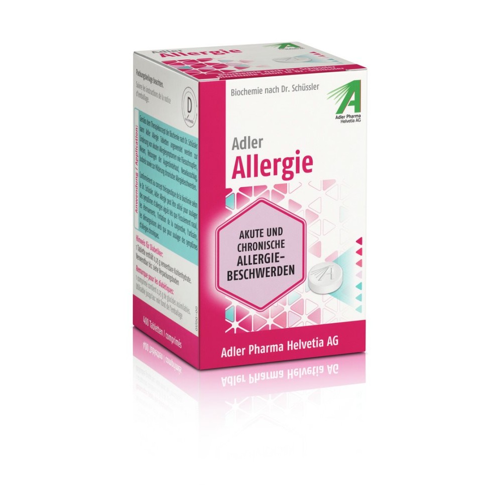 ADLER Allergie cpr 6D/12D bte 400 pce ADLER Allergie cpr 6D/12D bte 400 pce