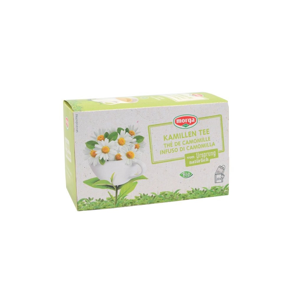 MORGA thé camomille a/p bio sach 20 pce MORGA thé camomille a/p bio sach 20 pce