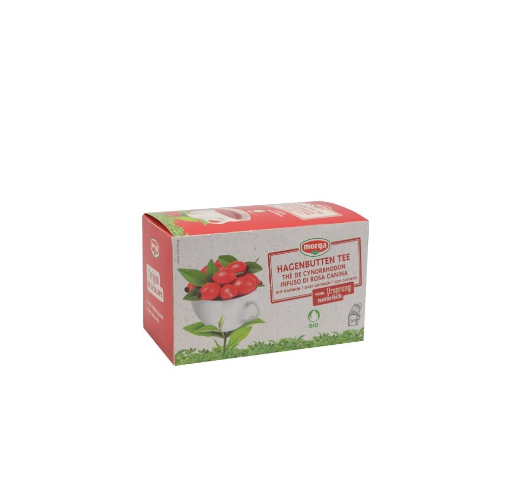 MORGA thé cynorrhodon a/p bio bourgeon sach 20 pce MORGA thé cynorrhodon a/p bio bourgeon sach 20 pce