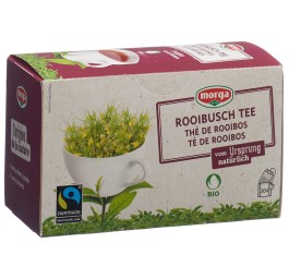 MORGA thé rooibos a/p bio fairtrade bourg 20 pce