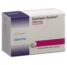 QUETIAPIN Zentiva cpr pell 200 mg 60 pce