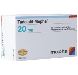 TADALAFIL Mepha cpr pell 20 mg 24 pce