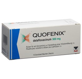 QUOFENIX subst sèche 300 mg flac 10 pce