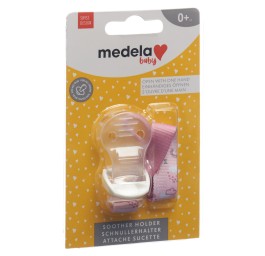 MEDELA Baby Attache-sucette rose