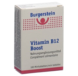 BURGERSTEIN Vitamin B12 Boost cpr mini 100 pce