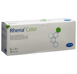 RHENA Color bandes élast 8cmx5m vert ouv 10 pce