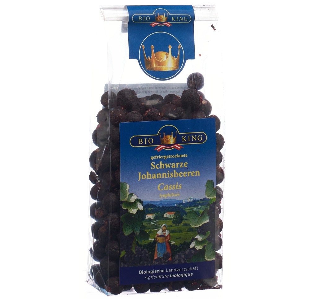 BIOKING cassis lyophilisés bio 50 g BIOKING cassis lyophilisés bio 50 g