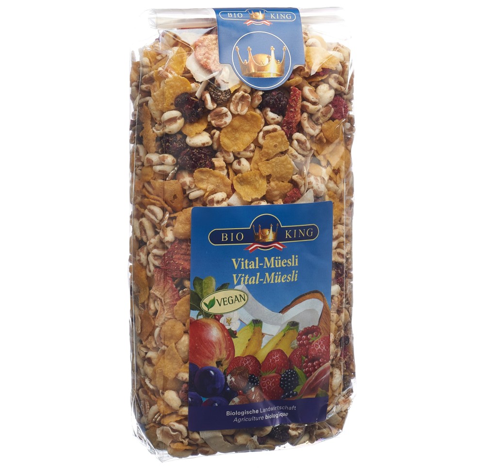 BIOKING vital muesli bio sach 375 g BIOKING vital muesli bio sach 375 g