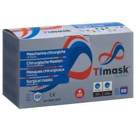 TIMASK Masque médical jet type IIR élégance 50 pce