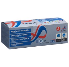 TIMASK Masque médical jet type IIR élégance 20 pce