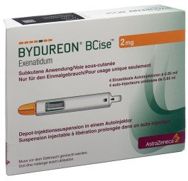 BYDUREON BCise Depot 2 mg auto-injecteur 4 pce