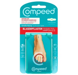 COMPEED pansement ampoules aux orteils 8 pce