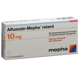 ALFUZOSIN Mepha retard cpr ret 10 mg 10 pce