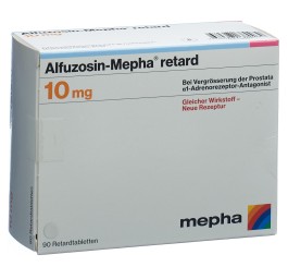 ALFUZOSIN Mepha retard cpr ret 10 mg 90 pce