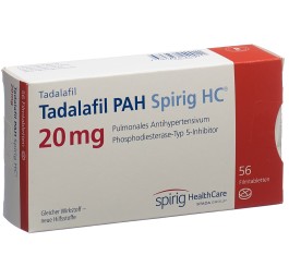 TADALAFIL PAH Spirig HC cpr pell 20 mg 56 pce