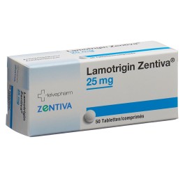 LAMOTRIGIN Zentiva cpr disp 25 mg 50 pce