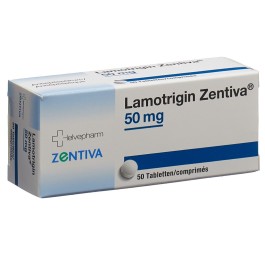 LAMOTRIGIN Zentiva cpr disp 50 mg 50 pce