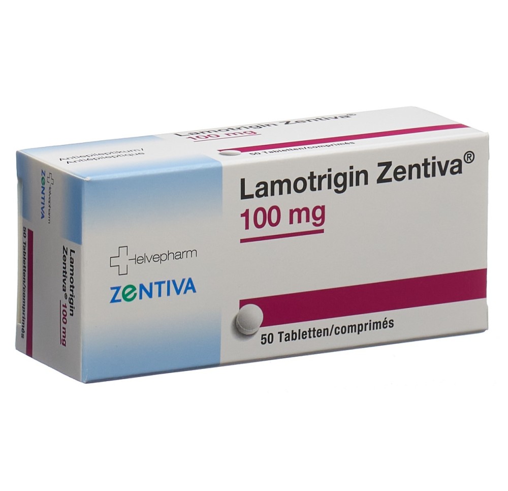 LAMOTRIGIN Zentiva cpr disp 100 mg 50 pce LAMOTRIGIN Zentiva cpr disp 100 mg 50 pce