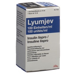 LYUMJEV sol inj 100 UI/ml flac 10 ml