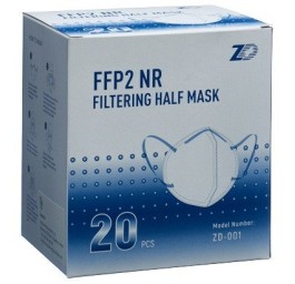 ZHENDE masque protection respirat FFP2 2 x 10 pce