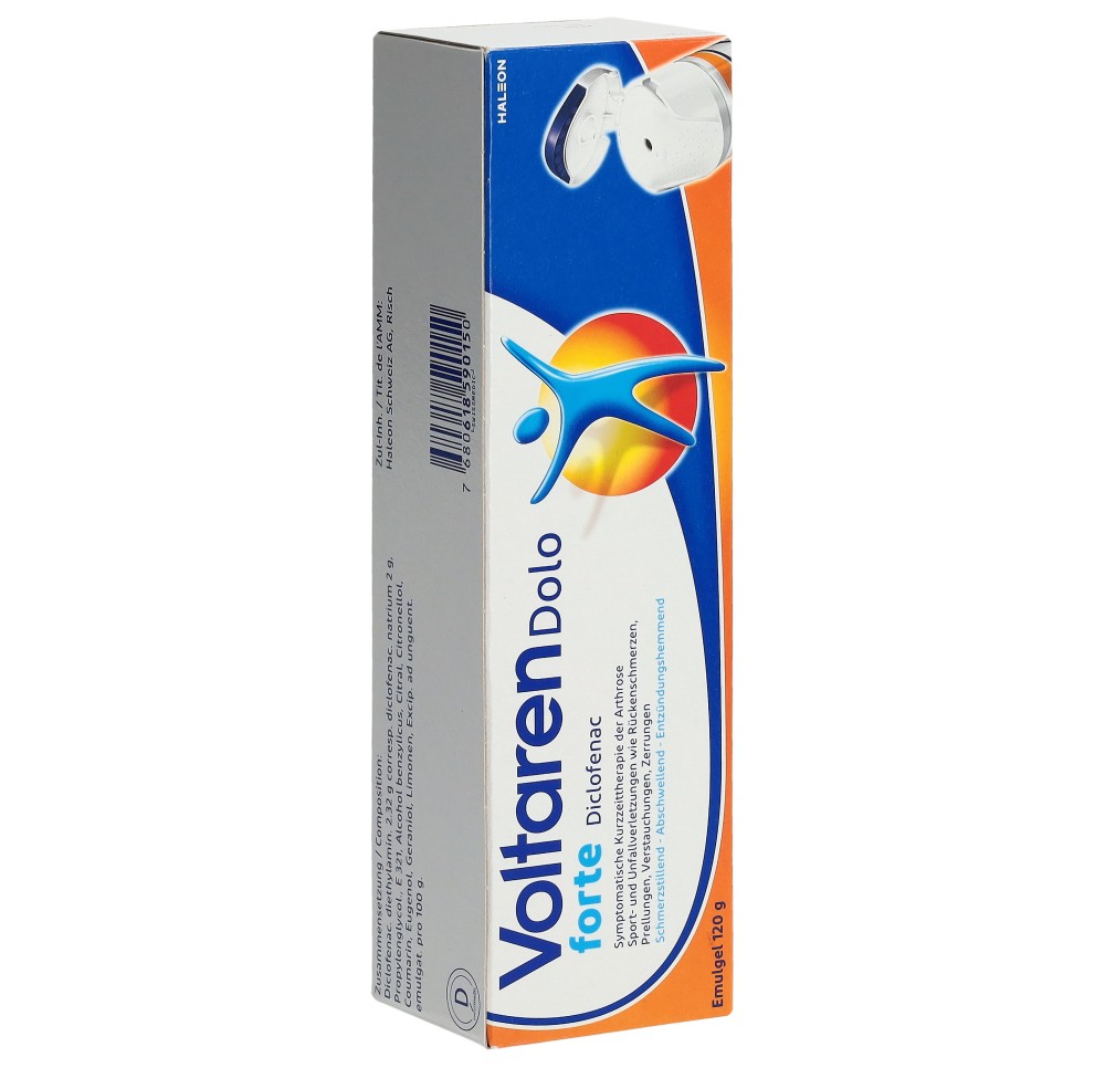 VOLTAREN DOLO forte émulgel Easy Click Cap 120 g