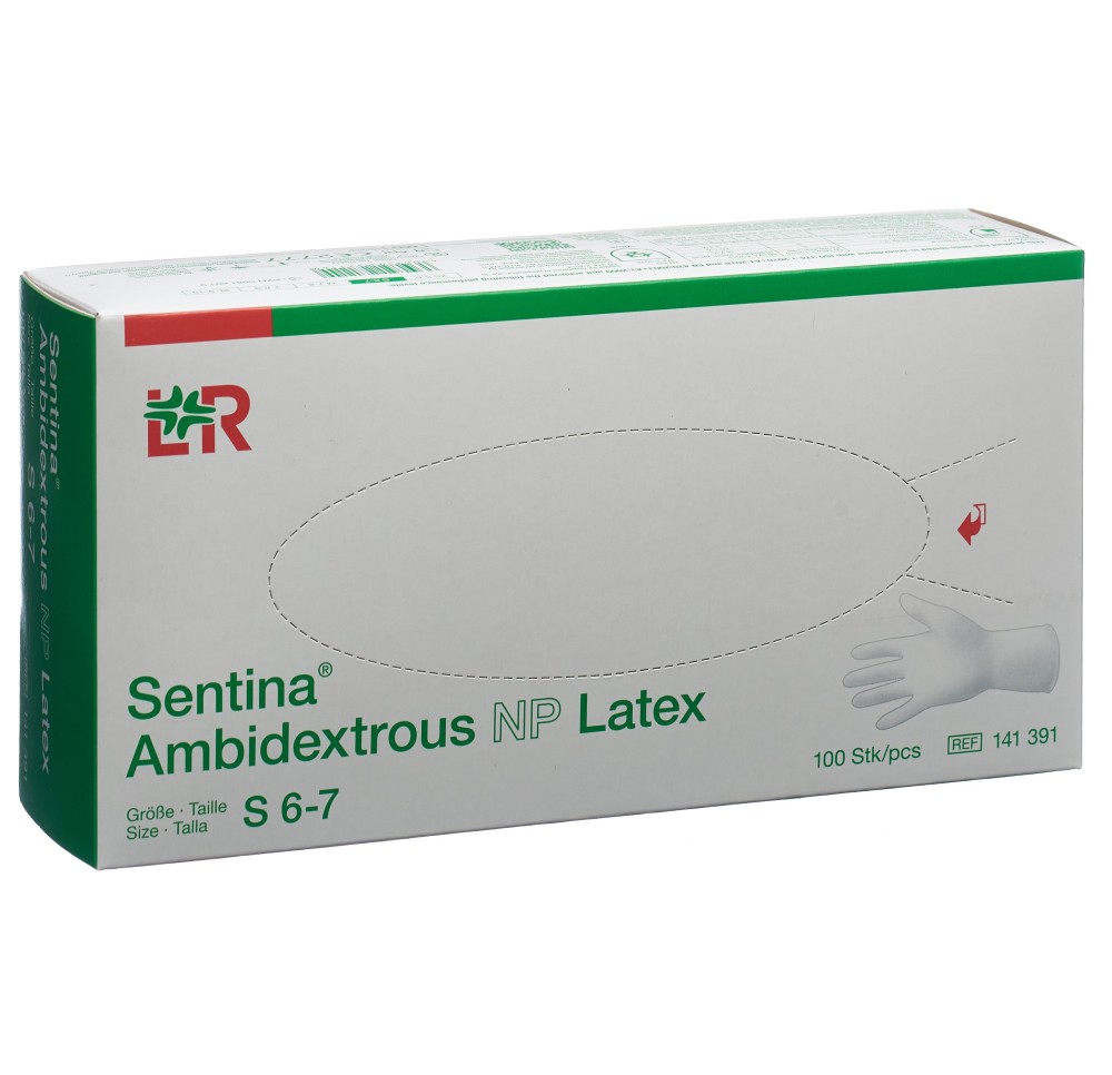 SENTINA gants S latex 100 pce