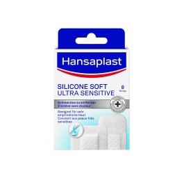 HANSAPLAST Pansement silicone Mixpack nouv 8 pce