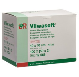 VLIWASOFT fibre n-tiss 10x10cm 6 c st 50 x 2 pce