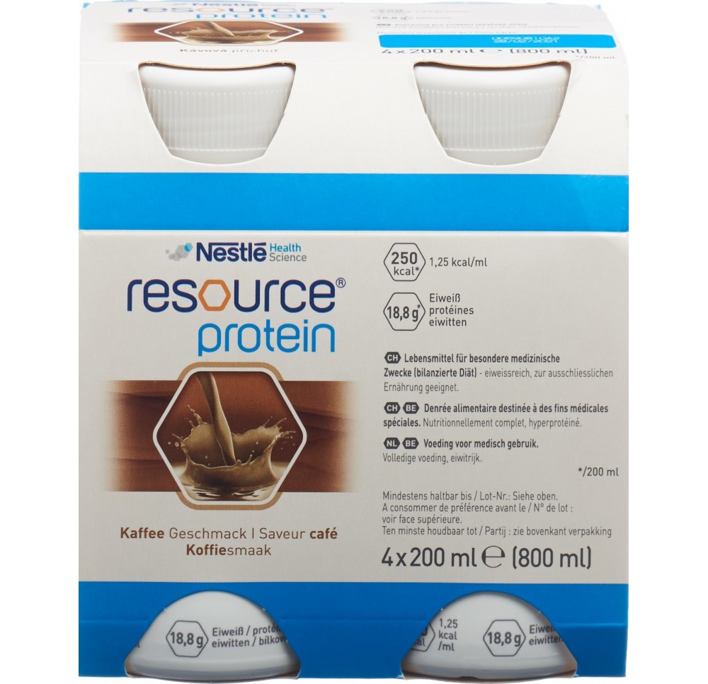 Resource Protein café 4 x 200 ml