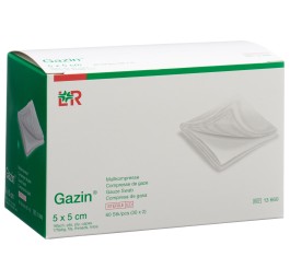GAZIN compresses gaze 5x5cm 16p st 30 x 2 pce