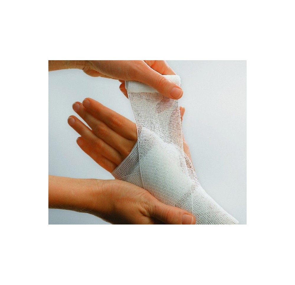 MOLLELAST bande fixat élast 6cmx4m blanc 100 pce MOLLELAST bande fixat élast 6cmx4m blanc 100 pce