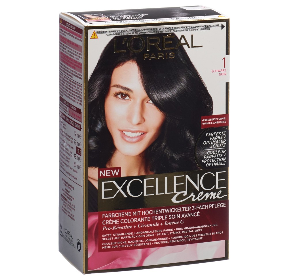 EXCELLENCE crème triple prot 1 noir EXCELLENCE crème triple prot 1 noir