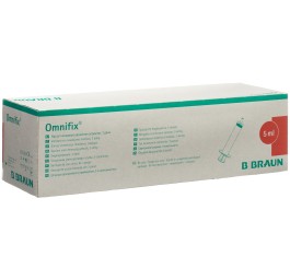 OMNIFIX seringue 5ml luer sans latex 100 pce