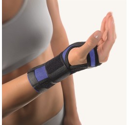 BORT sout poig éclisse bande XS -15cm droite bleu