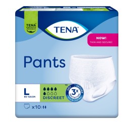 TENA Pants Discreet L 10 pce