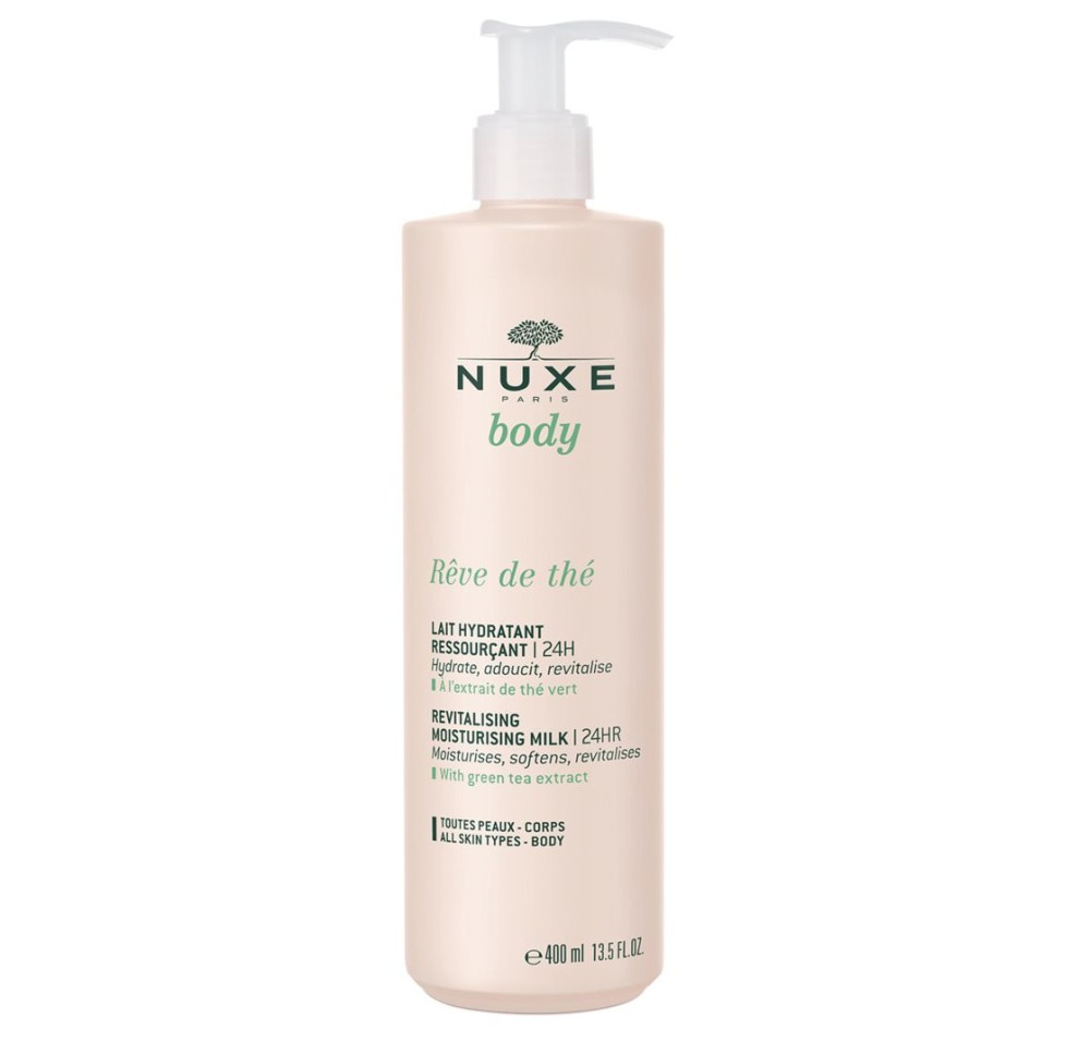 NUXE Rêve de Thé Lait Hydrating Ressour 24H 400 ml NUXE Rêve de Thé Lait Hydrating Ressour 24H 400 ml